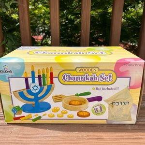 Hanukkah wooden children’s play set